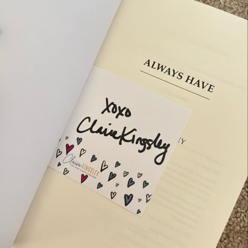 Always have *signed