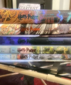 Harry Potter Illustrated books 1-5