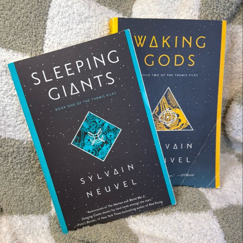 Sleeping Giants + Waking Gods (book 1 & 2 of the Themis Files)