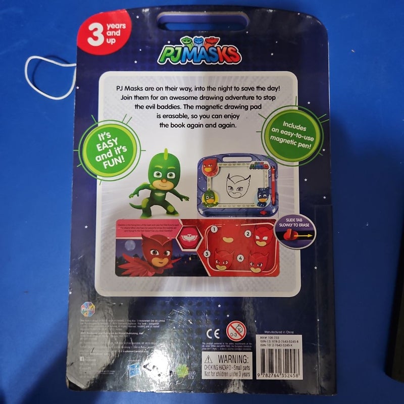 PJ MASKS Magnetic Drawing Pad