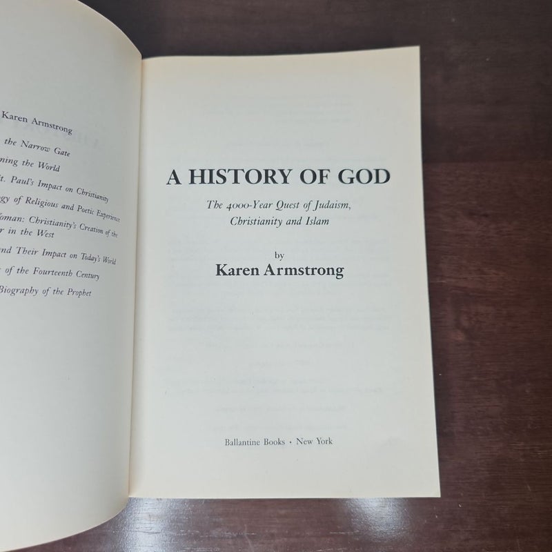 A History of God