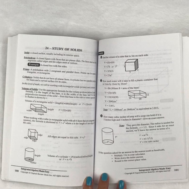 Integrated Algebra Made Easy