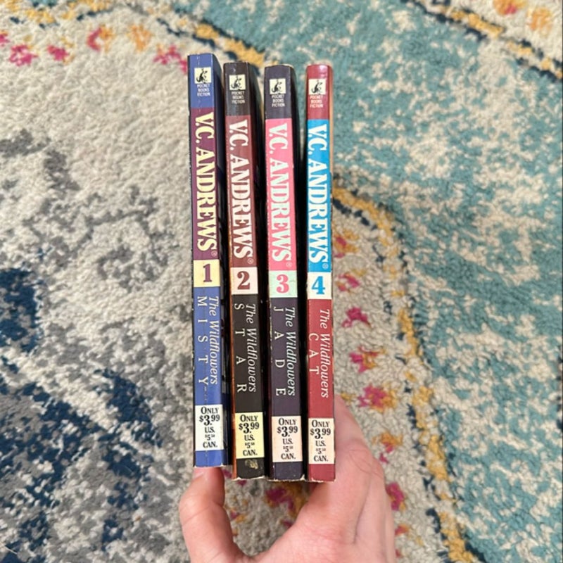 The Wildflowers books 1-4