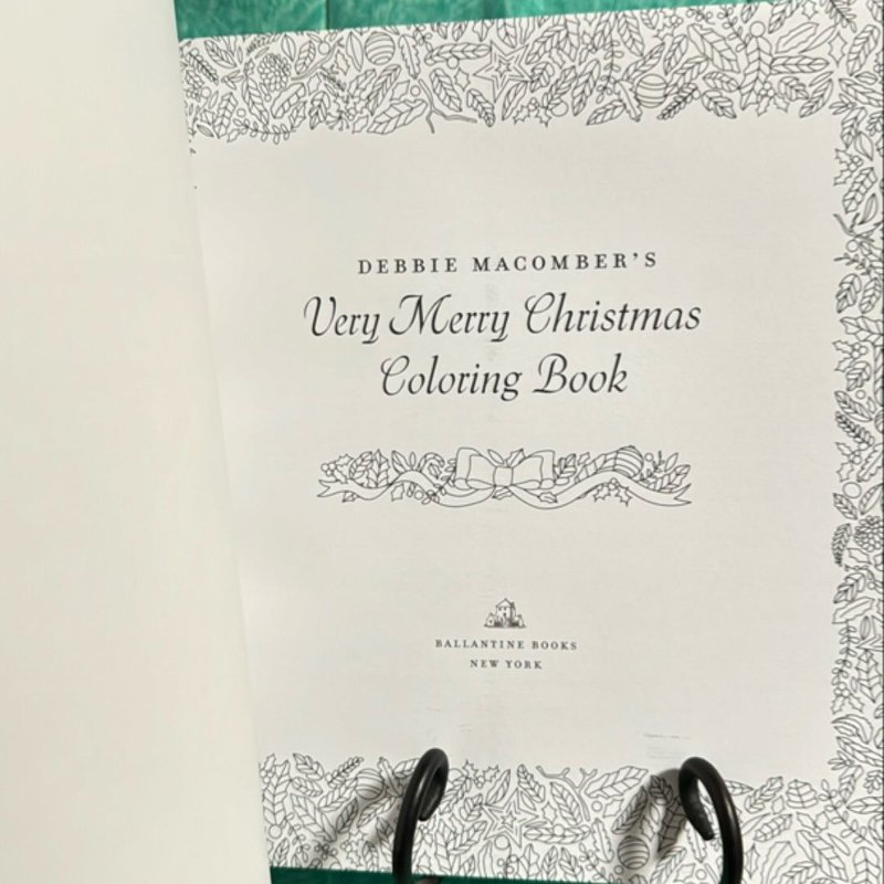 Debbie Macomber's Very Merry Christmas Coloring Book by Debbie Macomber