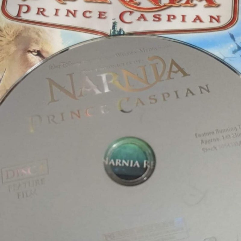 Chronicals Of Narnia Book & DVD set (1 book, 2 DVDs)