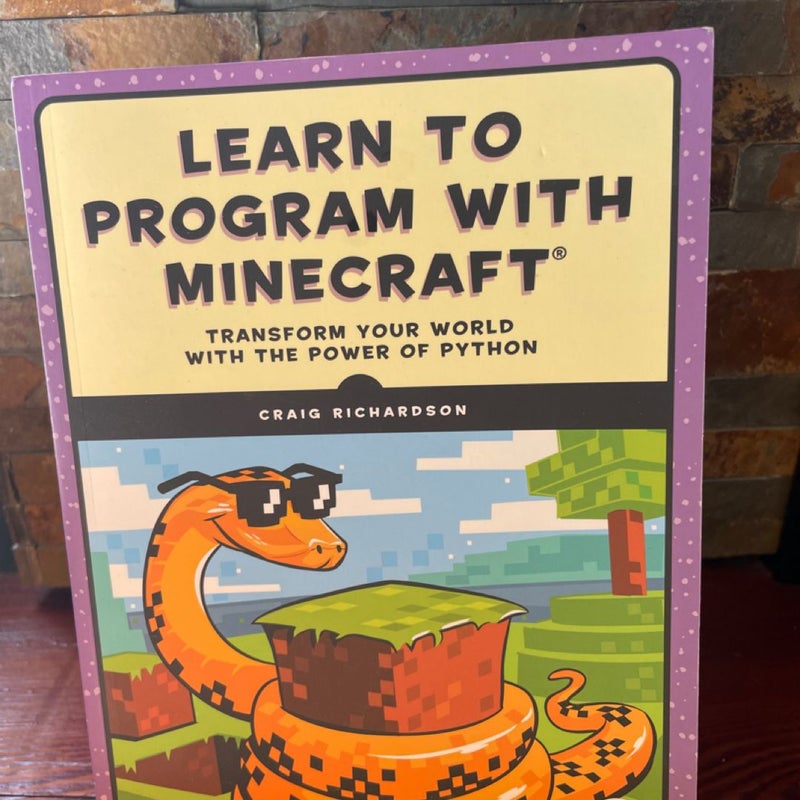 Learn to Program with Minecraft