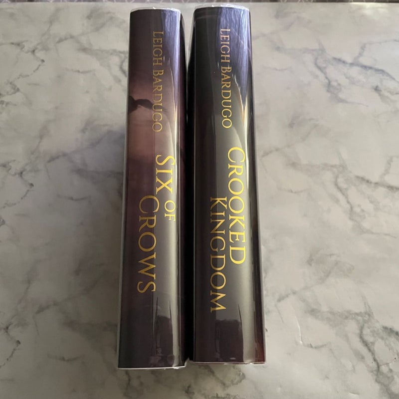 Six of Crows Duology hardcover ATOMD Dust Jackets and Books