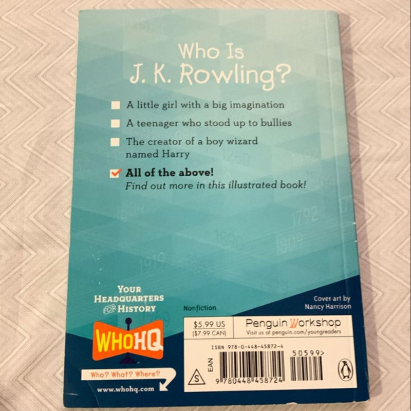 Who Is J. K. Rowling?