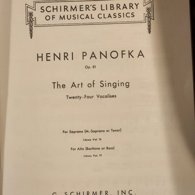 Schirmer's Library of Musical Classics, vintage sheet music