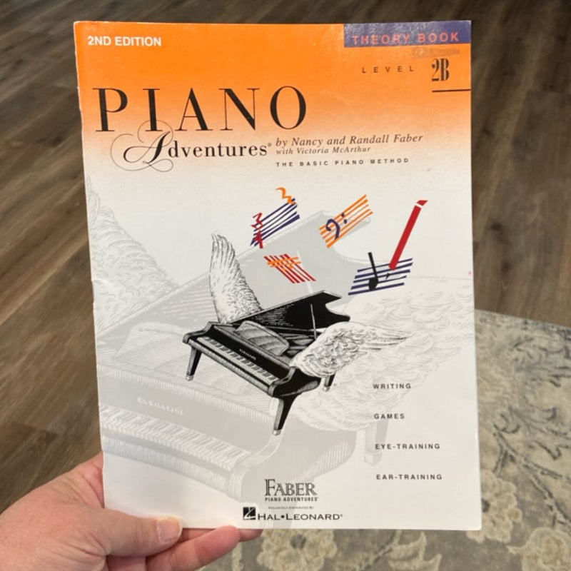 Piano Adventures - Theory Book - Level 2B