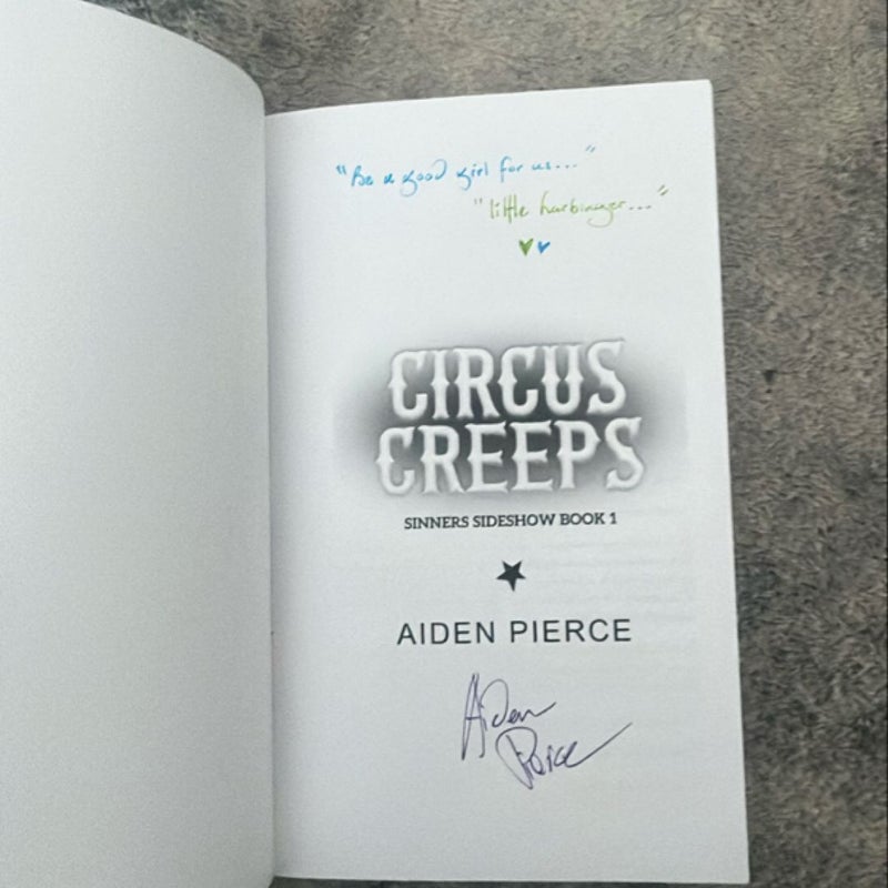 Circus Creeps signed