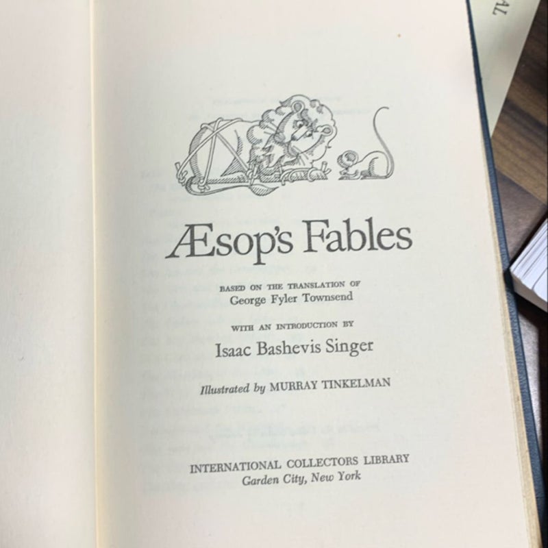 (Aesop) FABLES: Beautifully bound and illustrated