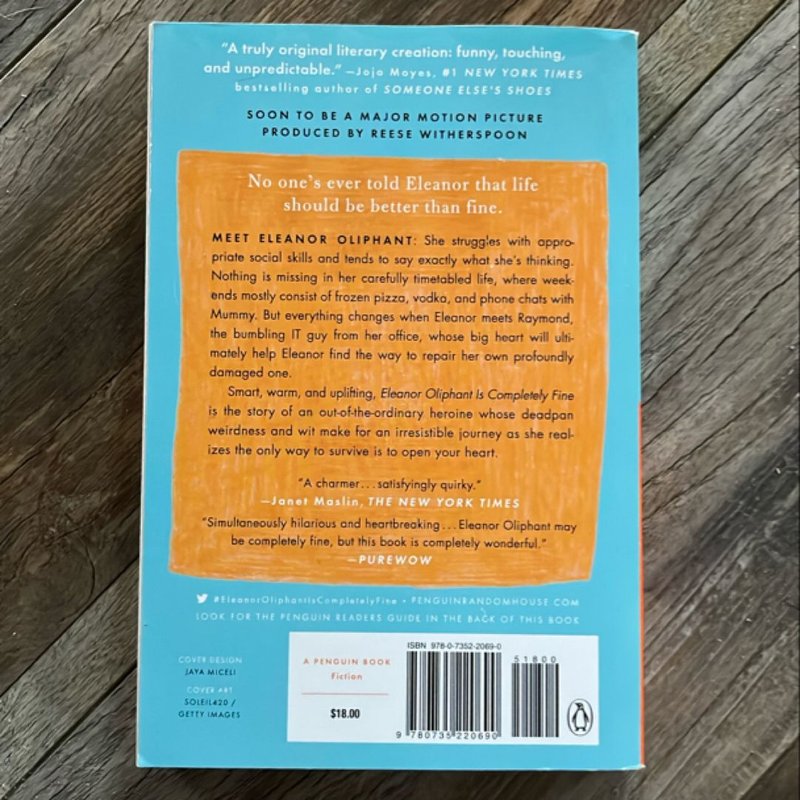 Eleanor Oliphant Is Completely Fine