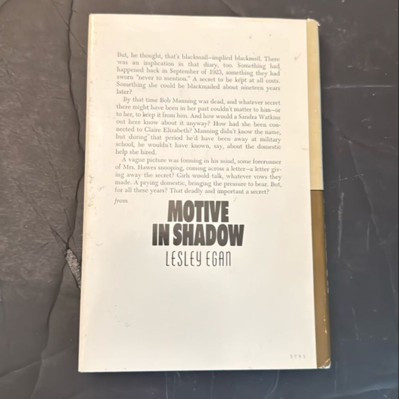 Motive in Shadow 