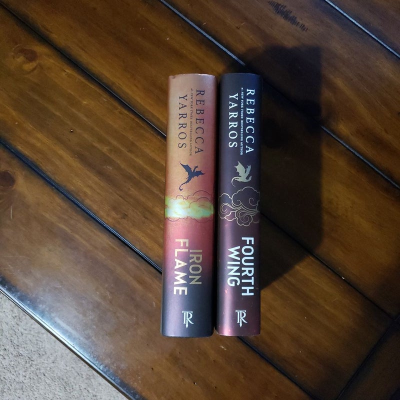 Fourth Wing & Iron Flame SPECIAL EDITIONS by Rebecca Yarros, Hardcover