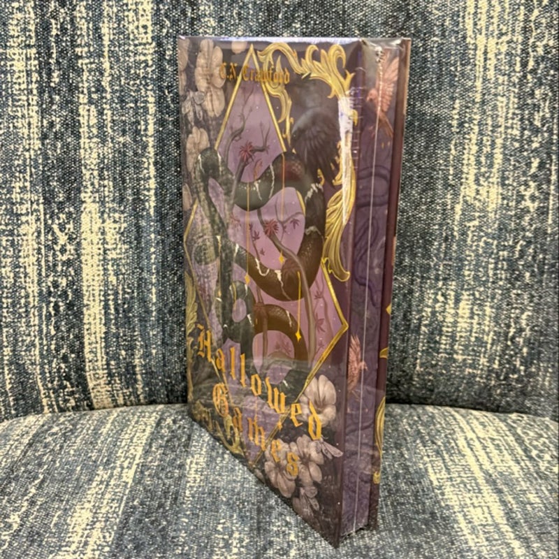 Hallowed Games - signed Bookish Box edition w printed edges