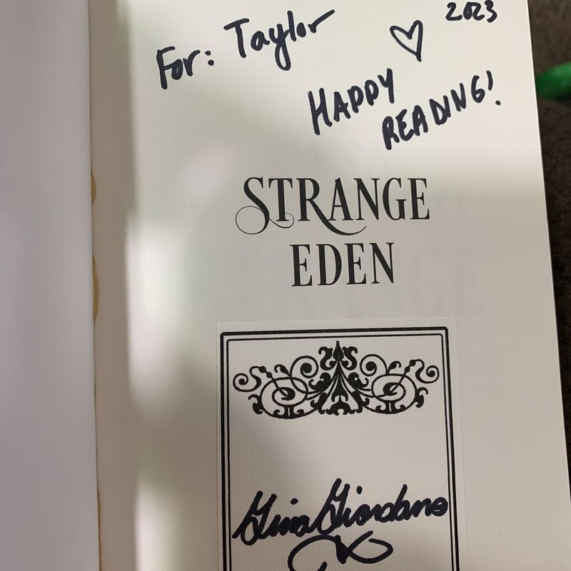 Strange Eden (signed)