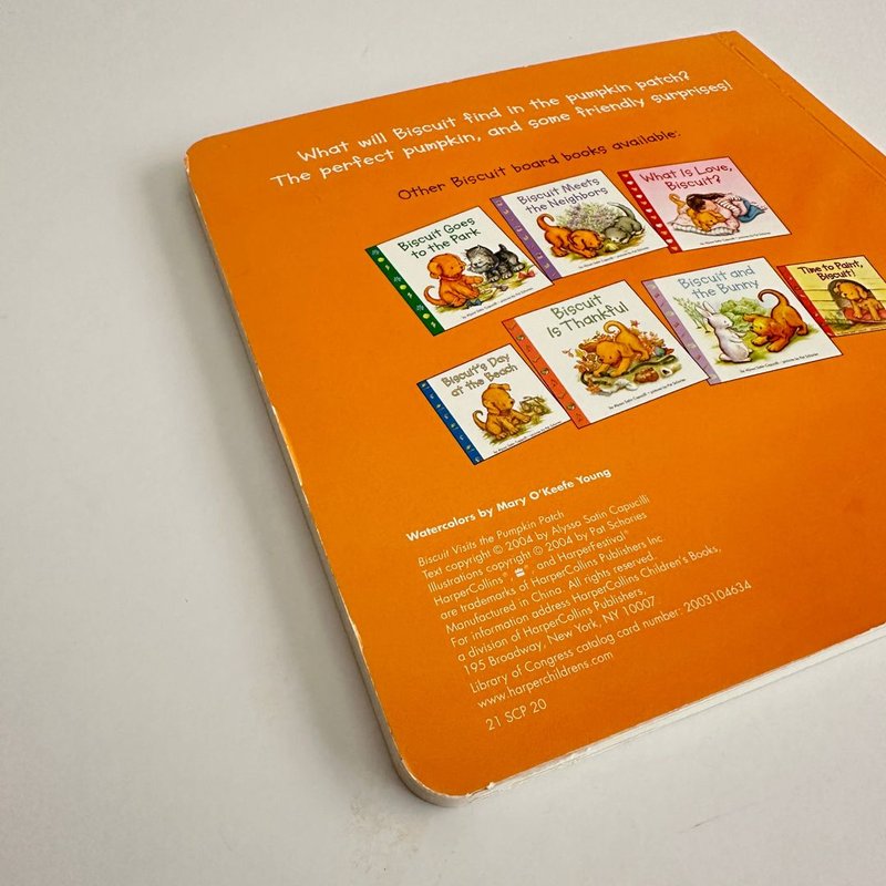 Biscuit Visits the Pumpkin Patch by Alyssa Satin Capucilli, Hardcover ...