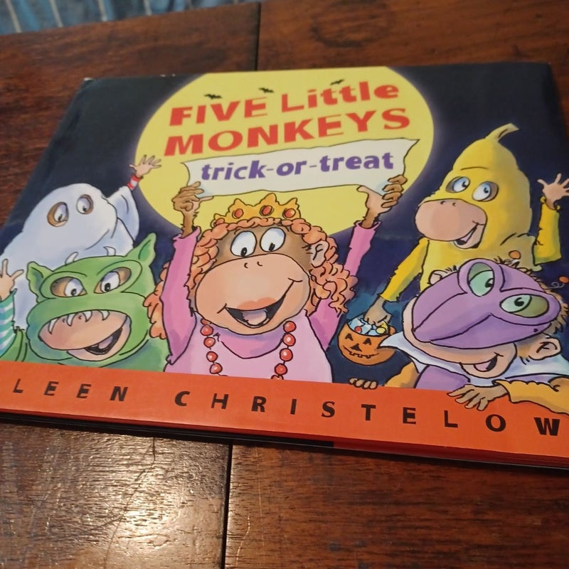 Five Little Monkeys Trick-Or-Treat