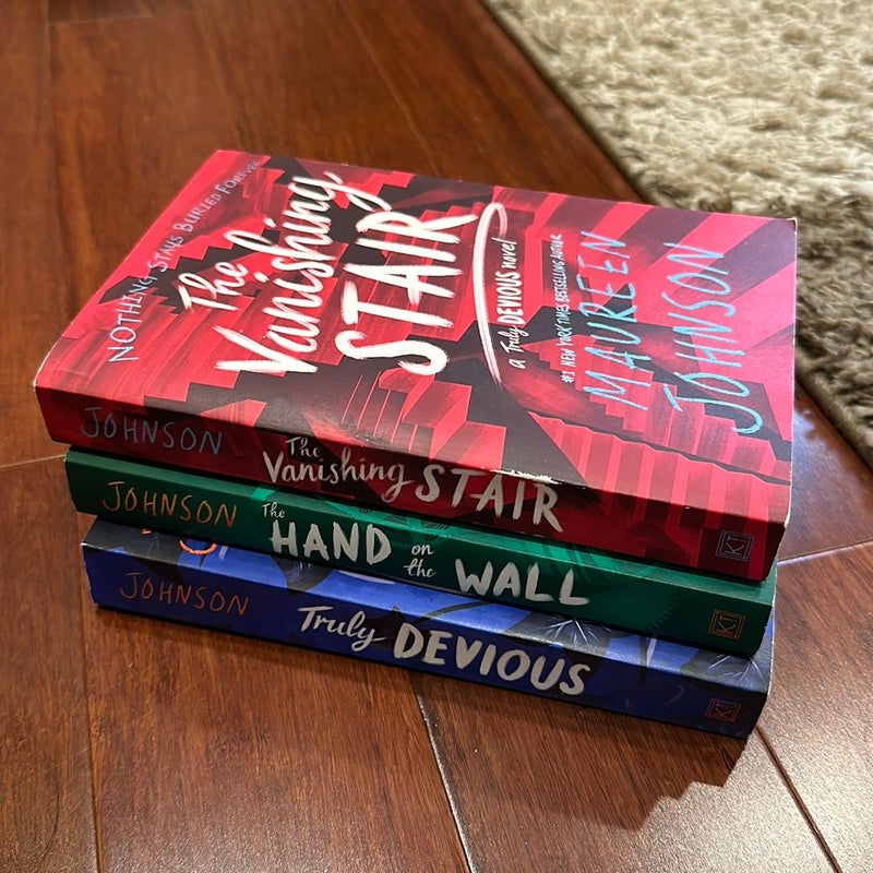 Truly Devious books 1-3