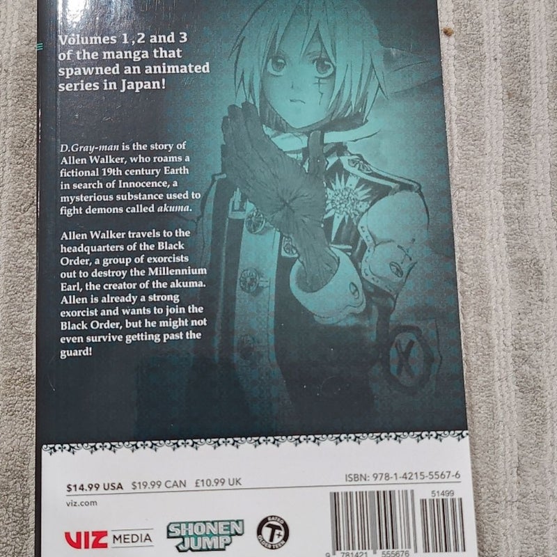 D. Gray-Man (3-in-1 Edition), Vol. 1