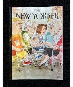 The New Yorker Magazine October 2, 2023 The Race For Office Barry Blitt Cover NO LABEL