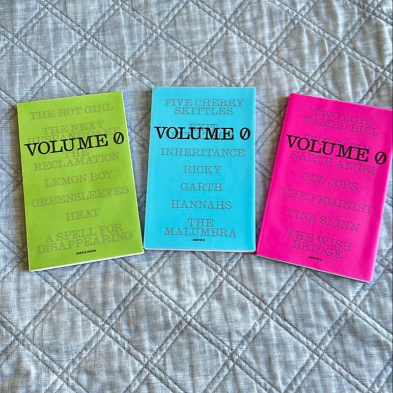 Volume Ø, 1-3 