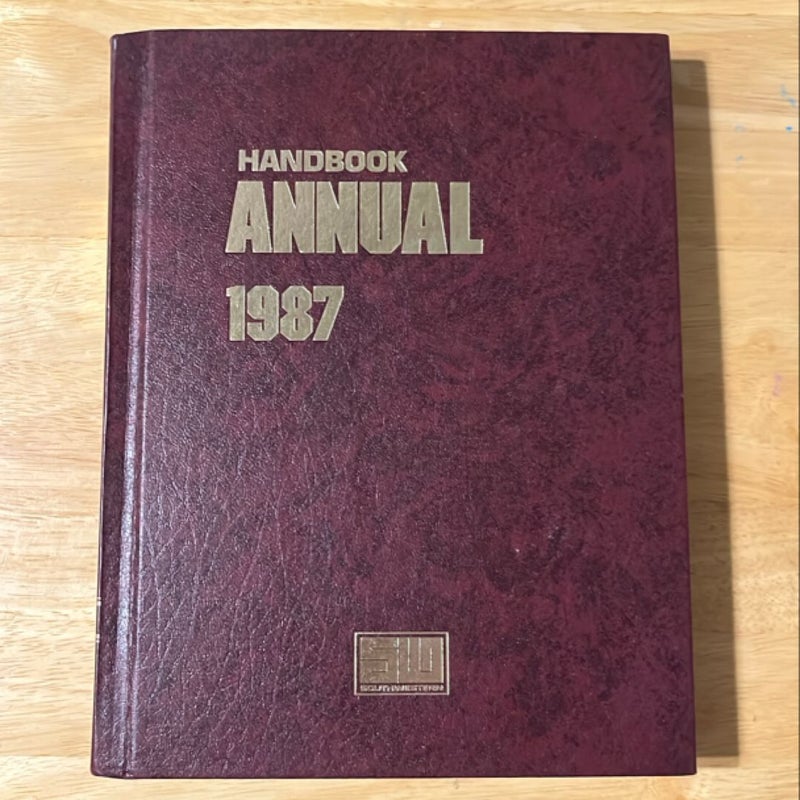 1987 Handbook Annual