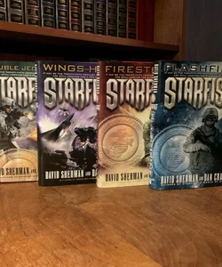 Starfist Final 4 Books: 11-14, Flashfire, Firestorm, Wings of Hell, Double Jeopardy