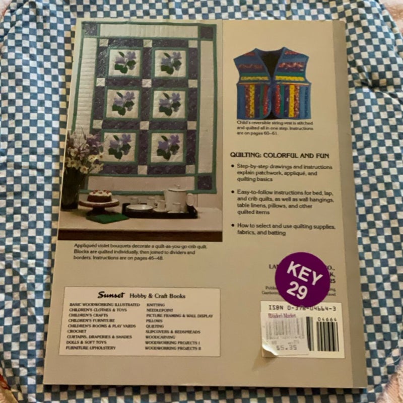 Quilting, Patchwork and Applique