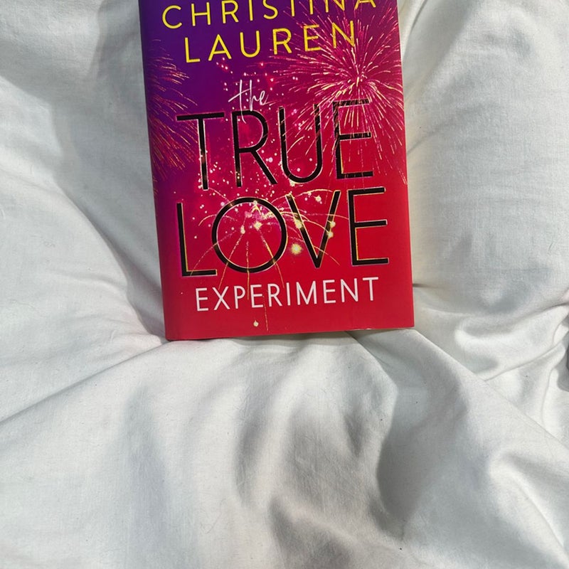 NEW! Signed First Edition: The True Love Experiment 