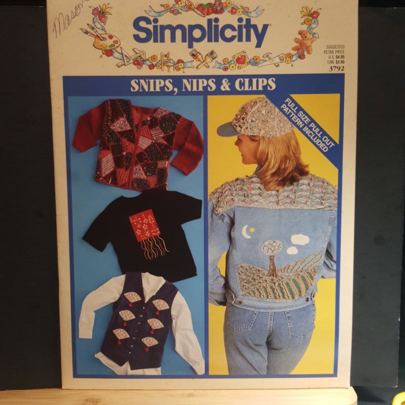 Simplicity snips nips and clips