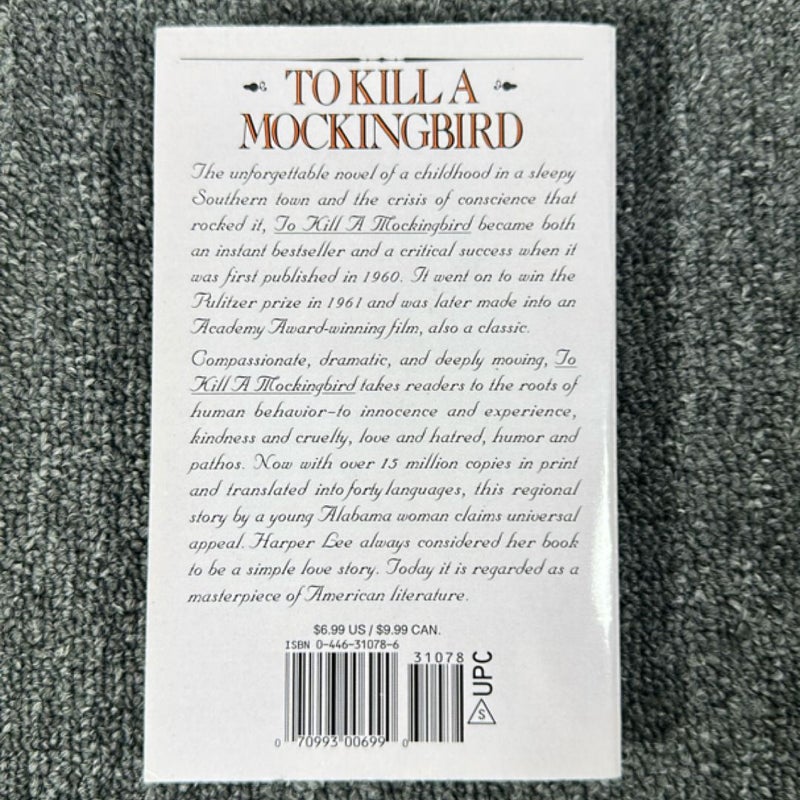 To Kill a Mockingbird