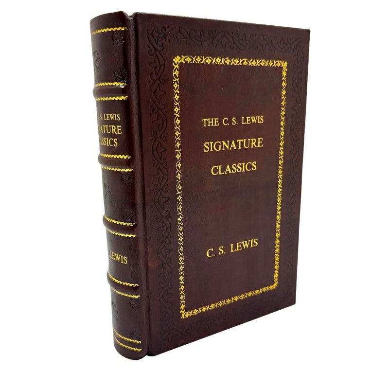 The C.S. Lewis Signature Classics by C.S. Lewis Leather-Bound
