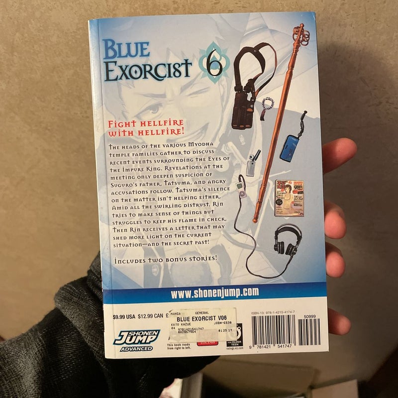 Blue Exorcist, Vol. 6