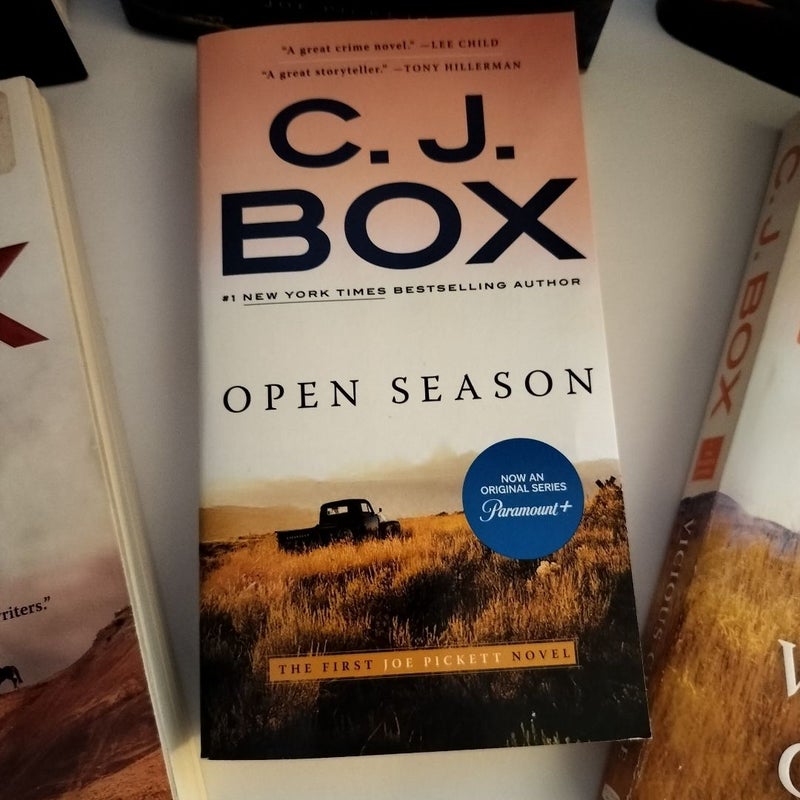 C.J. Box Joe Pickett Book Lot of 10 Open Season