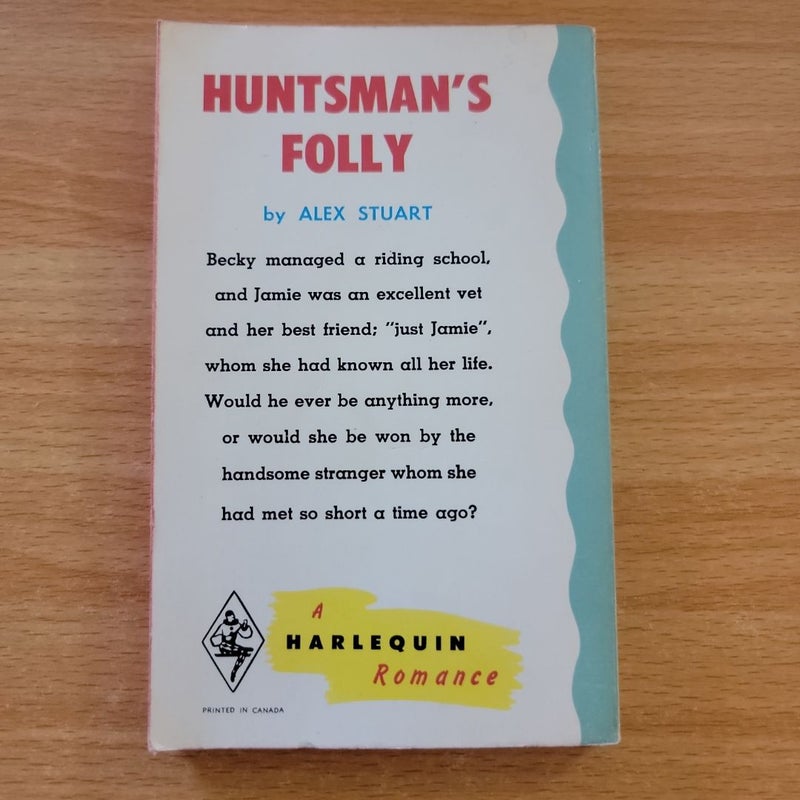 Huntsman's Folly (1966 Harlequin)