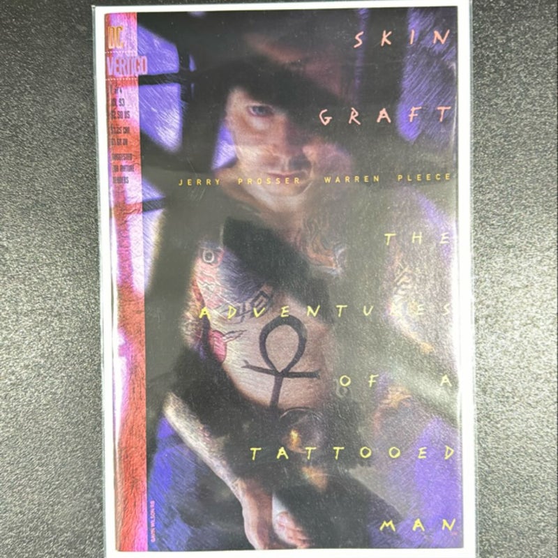 Skin Graft The Adventures of A Tatooed Man # 1 of 4 1993 DC Vertigo 