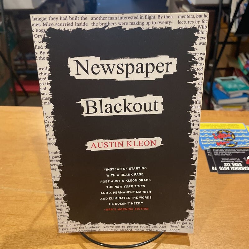 Newspaper Blackout