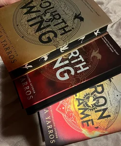 Fourth Wing/Iron Flame First Editions 