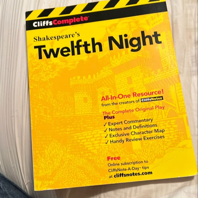 CliffsComplete Twelfth Night