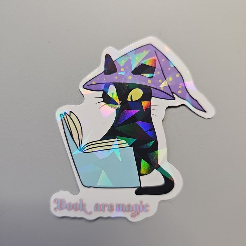 Holographic animal stickers 