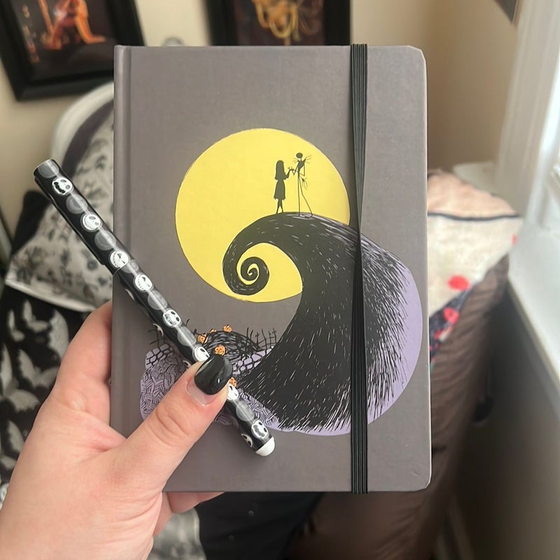 Nightmare Before Christmas Journal with Pen