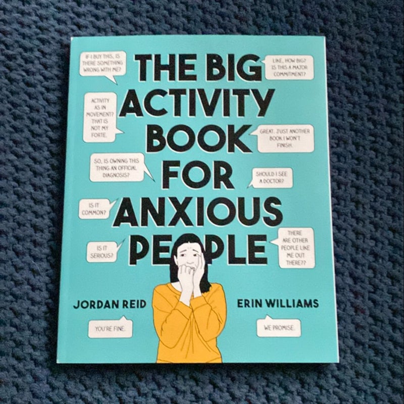 The Big Activity Book for Anxious People