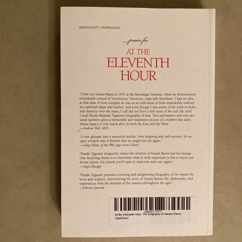 At the Eleventh Hour