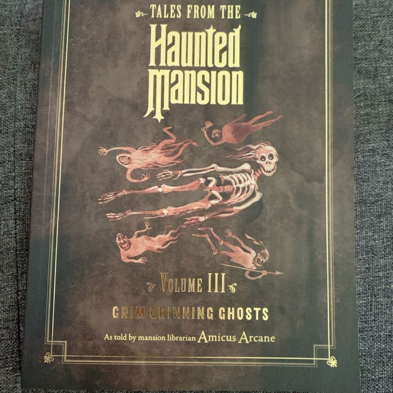 Disney "Tales From The Haunted Mansion" Series Vol. I-III Paperback Book Lot