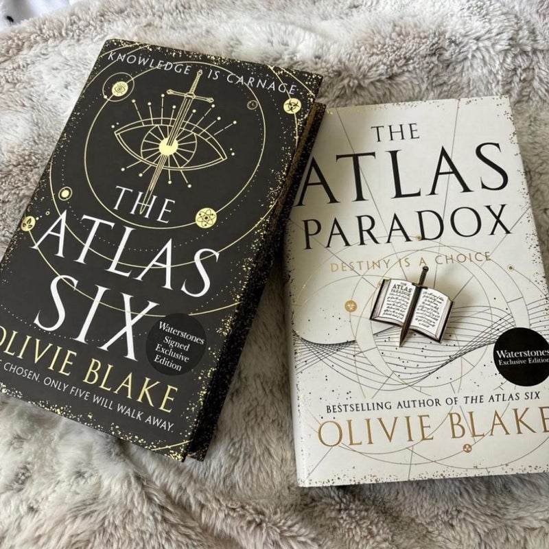 Waterstones Signed The Atlas Six/The Atlas Paradox