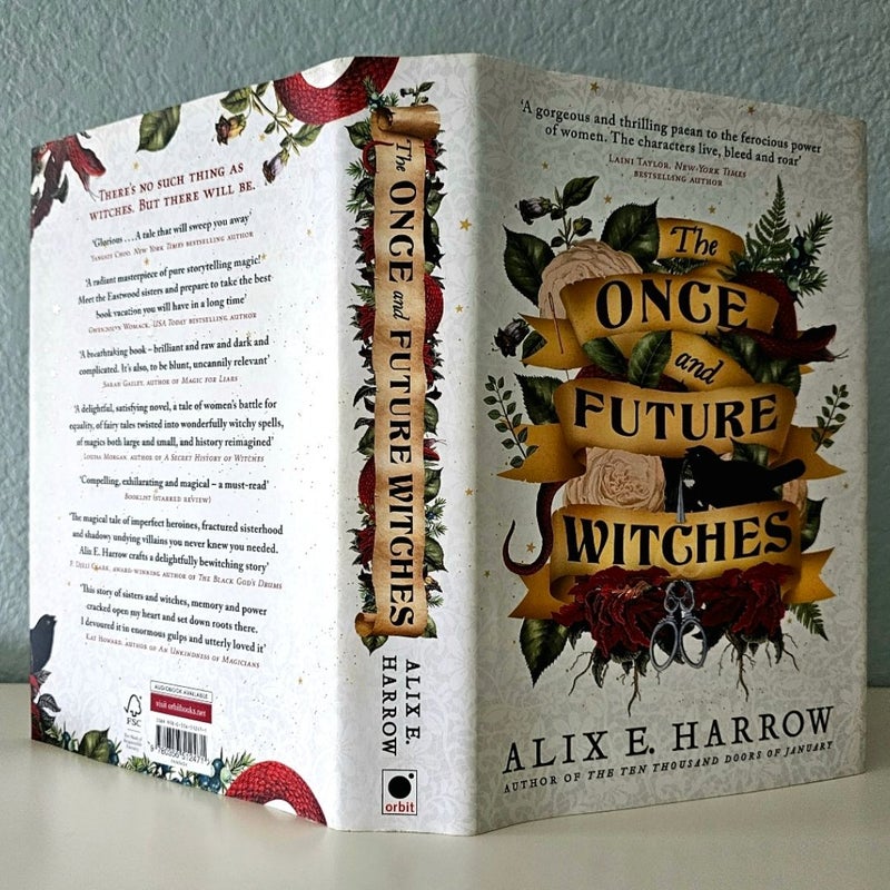 The Once and Future Witches SIGNED by Alix E. Harrow 1st Edition 1st print Illumicrate Special Edition