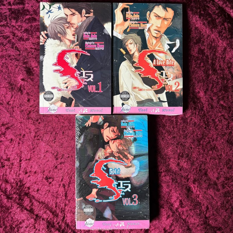 S Volume 1-3 (Yaoi Novel)