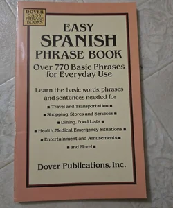 Easy Spanish Phrase Book